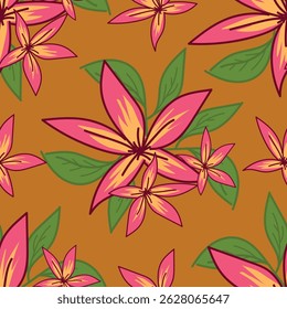 Vintage bloemenvector achtergrond met delicate botanische motieven en gedempte pastelkleuren, die doen denken aan antieke behangpatronen