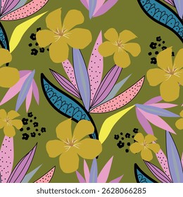 vintage floral vector background with delicate botanical motifs and muted pastel colors, reminiscent of antique wallpaper patterns