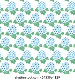 Vintage floral vector seamless pattern.