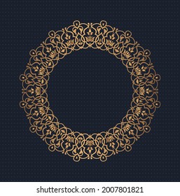 Vintage flourishes ornament swirls lines frame template vector illustration victorian ornate border for greeting cards