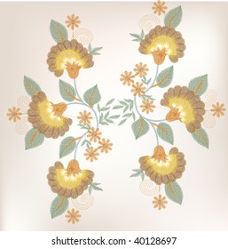 vintage flower