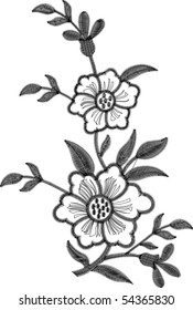 vintage flower
