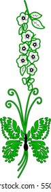 vintage flower