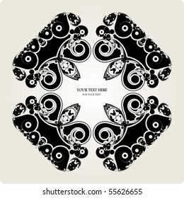 vintage flower