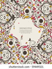 Vintage-Blume