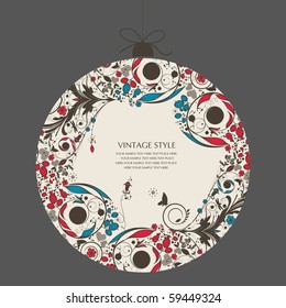 flor vintage