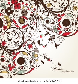 vintage flower