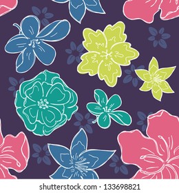 vintage flower background