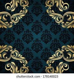 Vintage flower background.