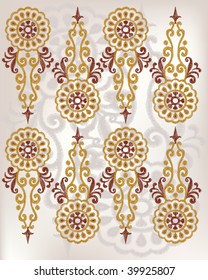 vintage flower design