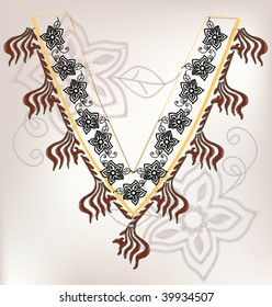 vintage flower design