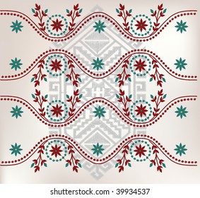 vintage flower design