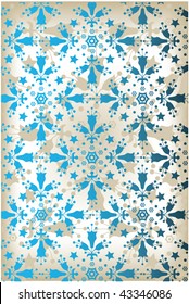  vintage flower design