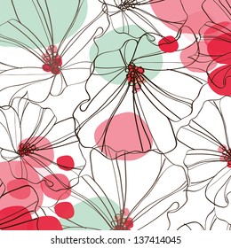 Vintage Flower pattern