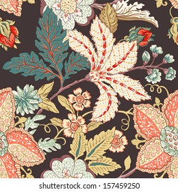 Vintage flower pattern