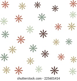 vintage flower pattern 