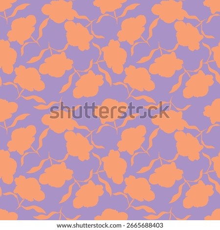 Vintage flower pattern, ditsy seamless floral pattern, small flower with light background. Ditsy floral print. Romantic surface design. floral pattern for fashion print, fabric, wallpaper, decor