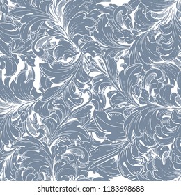 Vintage Flower pattern.background. Ornamental texture with flowers. Vector hand draw damask patter for greeting cards and wedding invitations.Seamless texture for wallpapers, textile, wrapping.