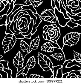 Vintage Flower Seamless background Pattern