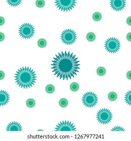 vintage flower seamless pattern vector