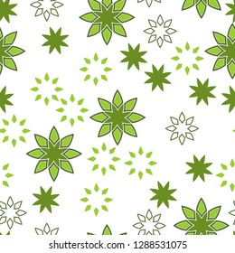 vintage flower seamless pattern vector