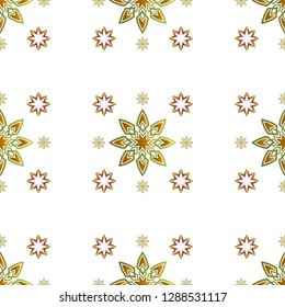 vintage flower seamless pattern vector