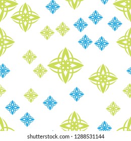 vintage flower seamless pattern vector