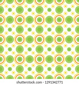 vintage flower seamless pattern vector