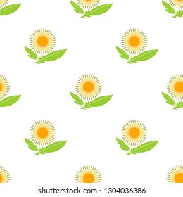 vintage flower seamless pattern vector