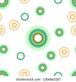 vintage flower seamless pattern vector