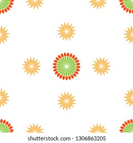 vintage flower seamless pattern vector