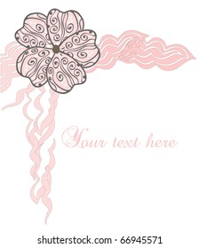 vintage flower template