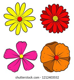 vintage flower,nature, vector