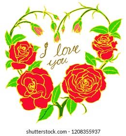 vintage flower,rose,love, vector