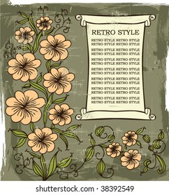 Vintage flowers