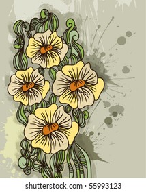 Vintage flowers