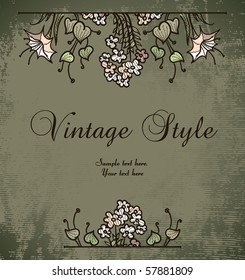 vintage flowers