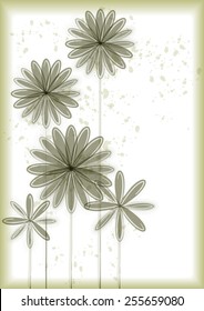 vintage flowers background
