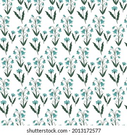 Flores antiguas sin fisuras, impresión de moda. Textura repitiendo floral, fondo. Ilustración del vector
