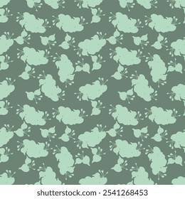 Vintage flowery pattern. Seamless floral background for wrapping, textile, wallpaper