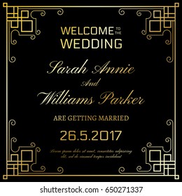 Vintage flyer background Design Template,Vector Illustration