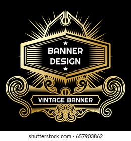 Vintage flyer background Design Template,Vector Illustration