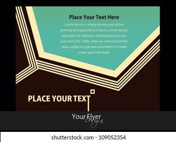 Vintage Flyer Design