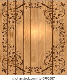 Vintage  foliage elements for your design