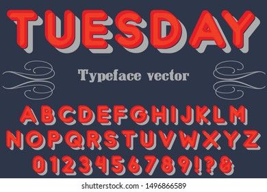 vintage Font alphabet Script Typeface handcrafted handwritten vector label design old style.Shadow Effect.vintage Hand Drawn.Retro Typography.Vector Illustration. 
