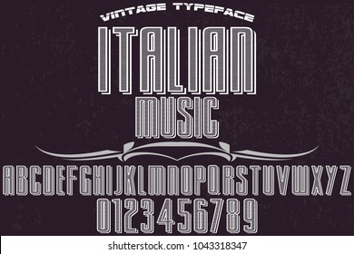 Italian Fonts Photos and Images & Pictures | Shutterstock