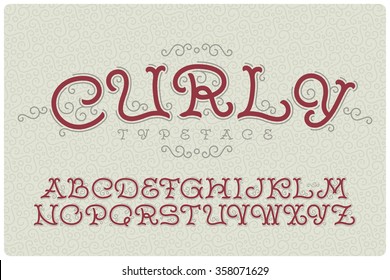 16,869 Curly fonts Images, Stock Photos & Vectors | Shutterstock