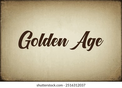 Vintage Font Style Effect Design for Social Media Template.