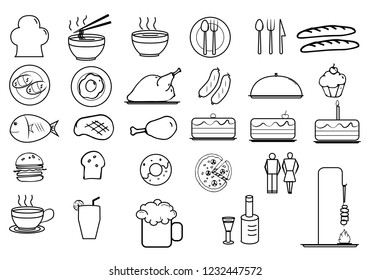 vintage food and drink,vector