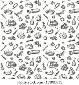 Vintage Foods Pattern